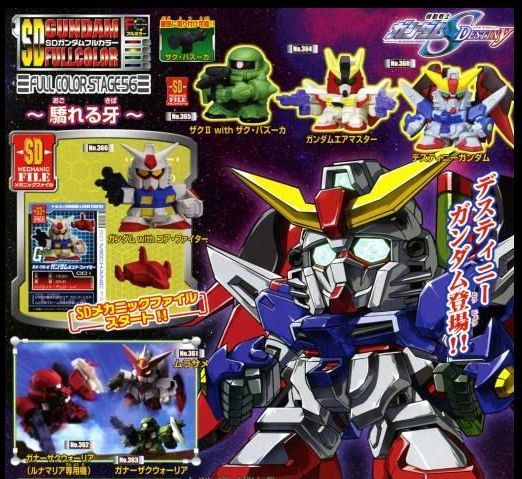 SDガンダムフルカラー5体 ゼータ Z 百式 スーパーガンダム Mk-II - メルカリ