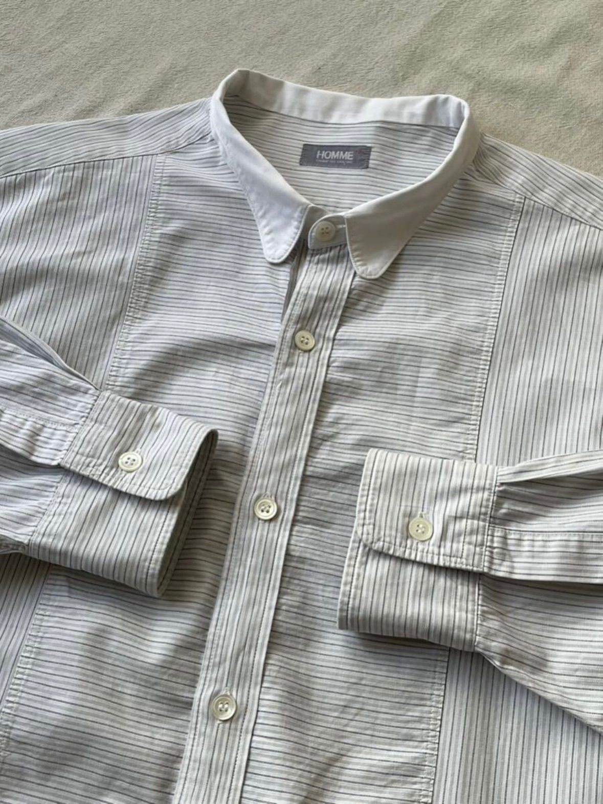 デカオム】80s COMME des GARCONS HOMME シャツ/ コットン