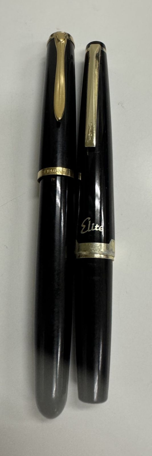 万年筆２点セット ペリカン14C-585 パイロット14K-585