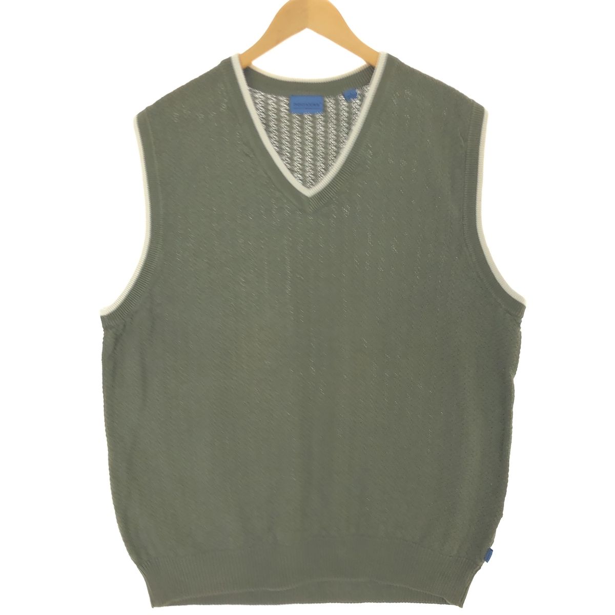 古着 ドッカーズ DOCKERS TOUR Vネック アクリルニットベスト メンズL相当/eaa463506
