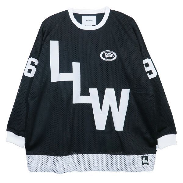 新品 WTAPS ダブルタップス 22AW NETMINDER/LS/POLY.LLW 222ATDT-CSM06 