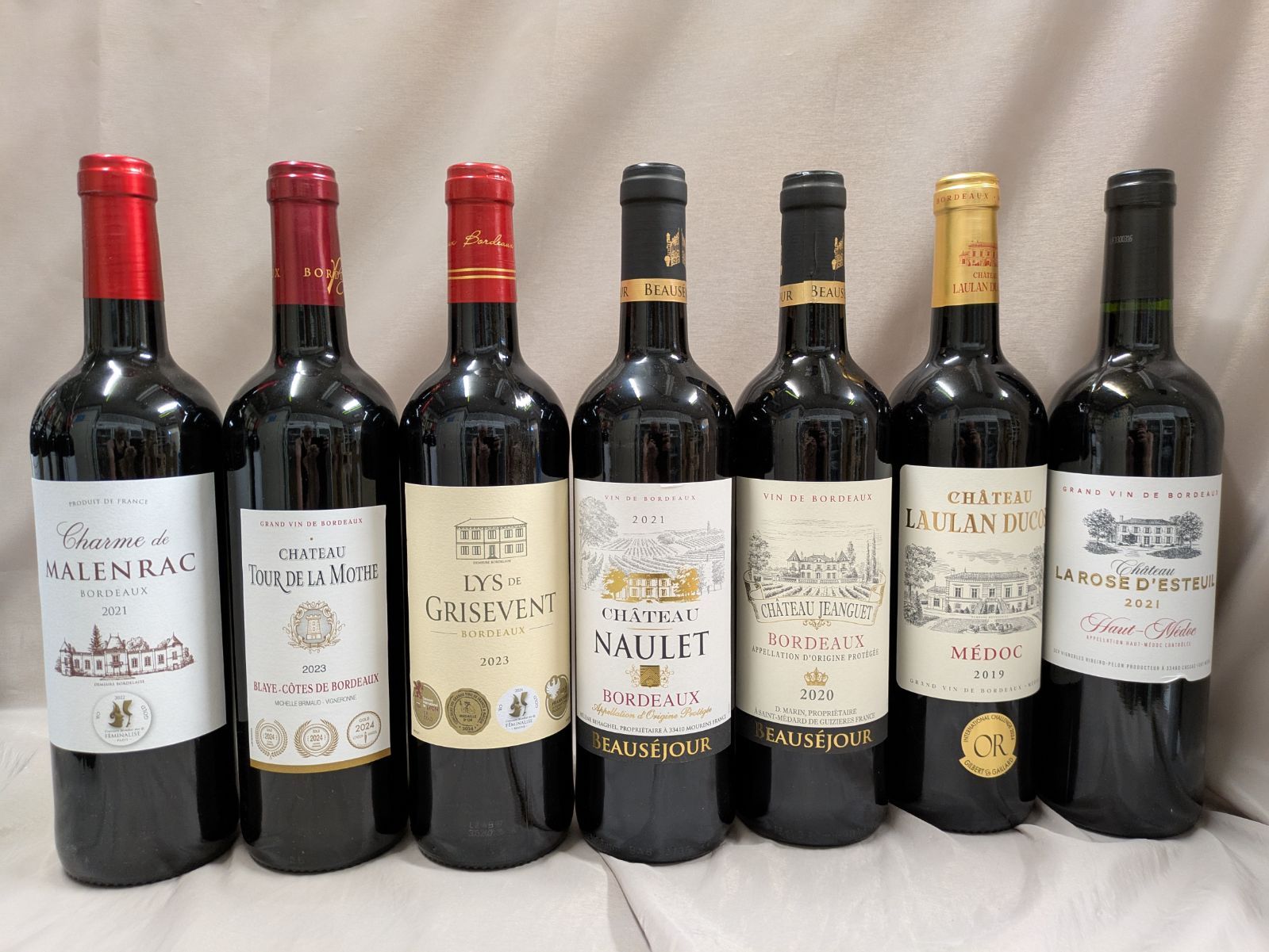 オーメドック,メドック含 ボルドー金賞などAO 赤 12本セット