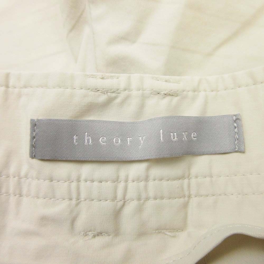 美品 24aw theory luxe セオリーリュクス TECH POPLIN LAYA