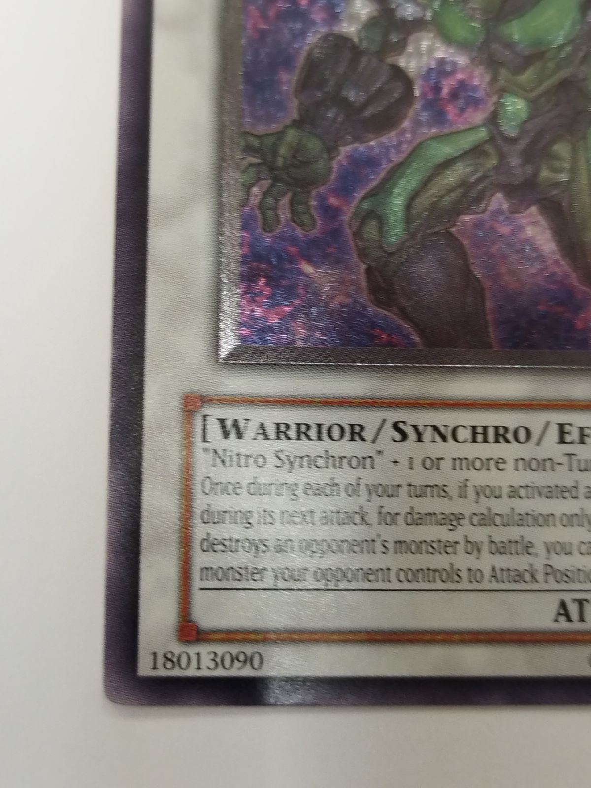 遊戯王 海外版 英語 ニトロ・ウォリアー / Nitro Warrior