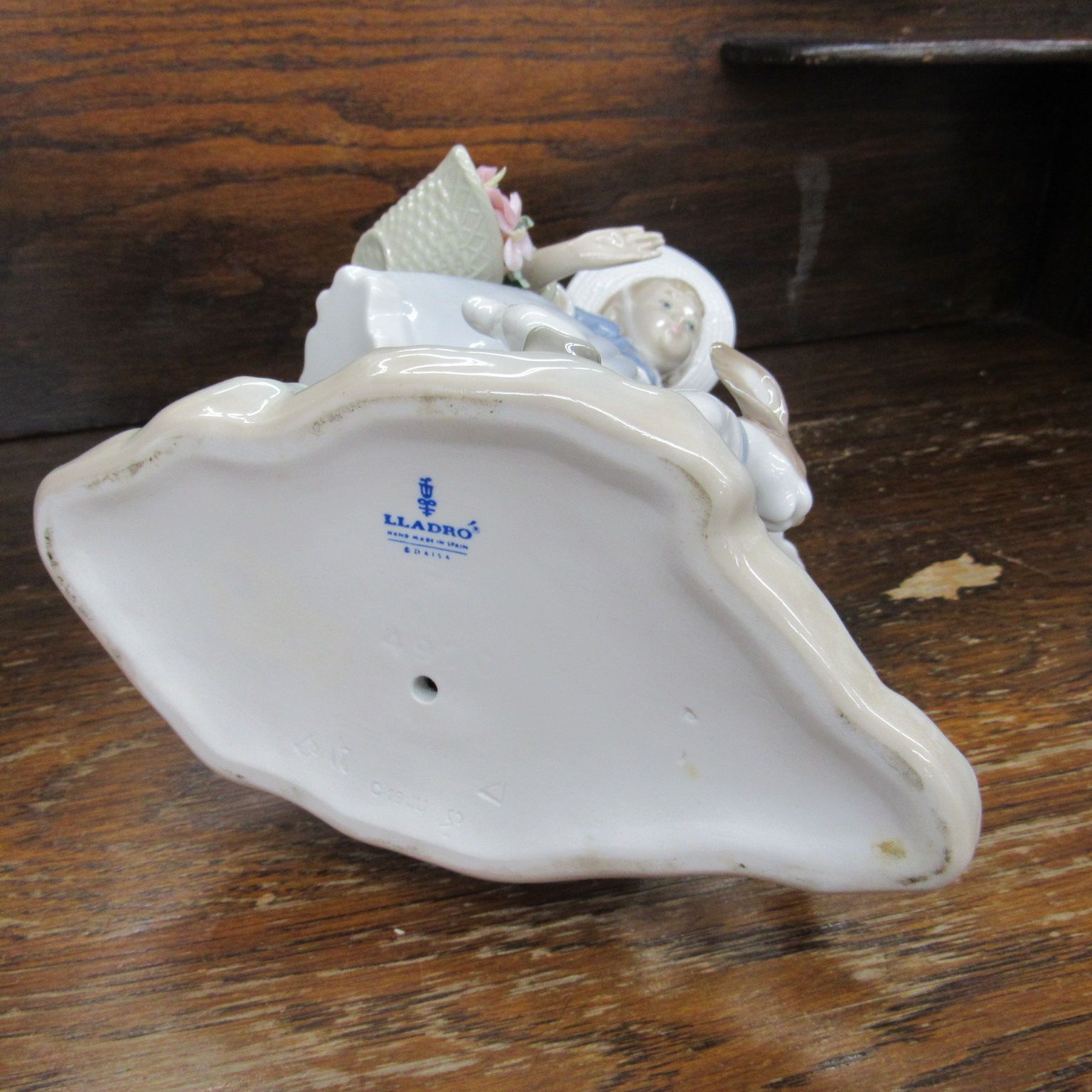 リヤドロ 陶器人形 子犬とかけっこ Liador エキスパート藤沢辻堂店