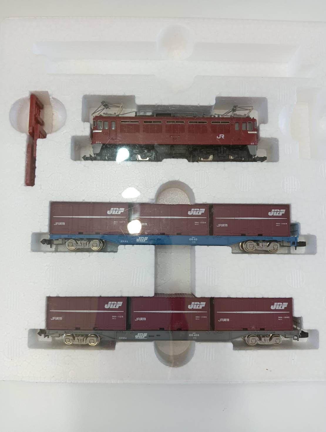 TOMIX JR ED75 コンテナ列車 中古品】TOMIX トミックス Nゲージ 鉄道模型 JR ED75 コンテナ