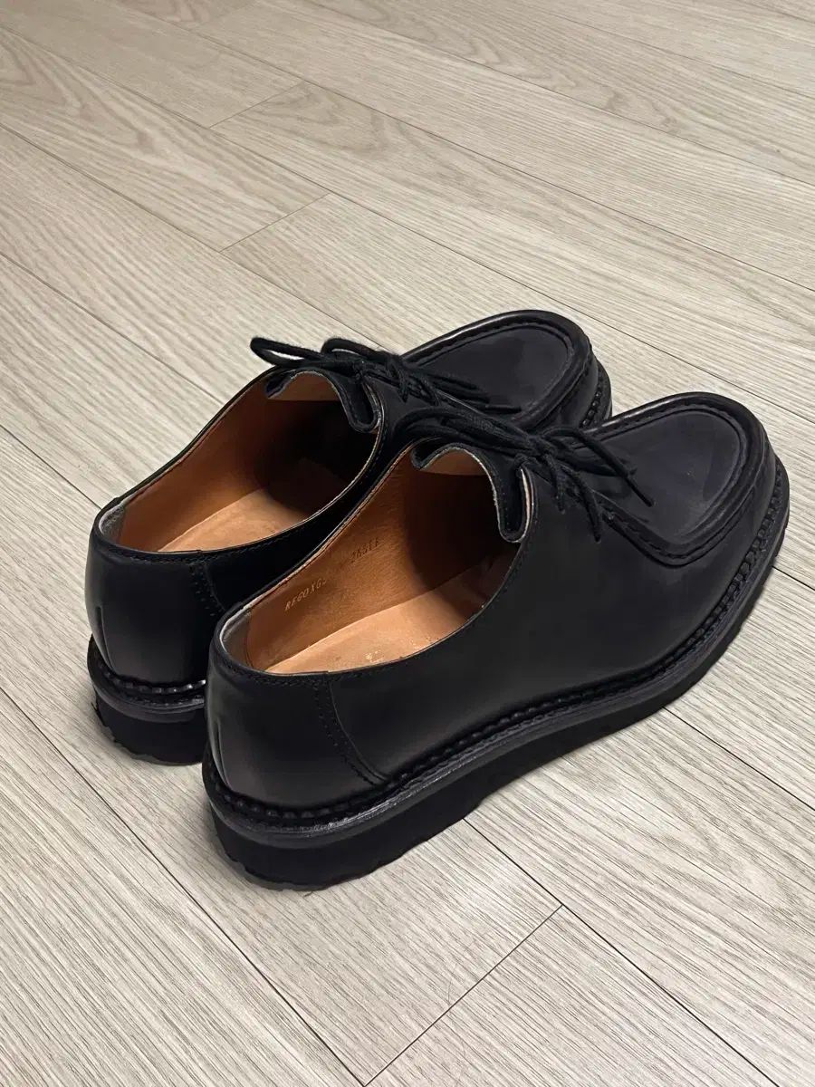 ローク タッセル キルト イングランド製 UK6.5 希少 黒 レザー キルト