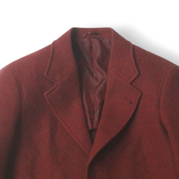 極美品 日本製 RAIKA INDUSTRY ライカ カシミヤ100％ ヘリンボーン 
