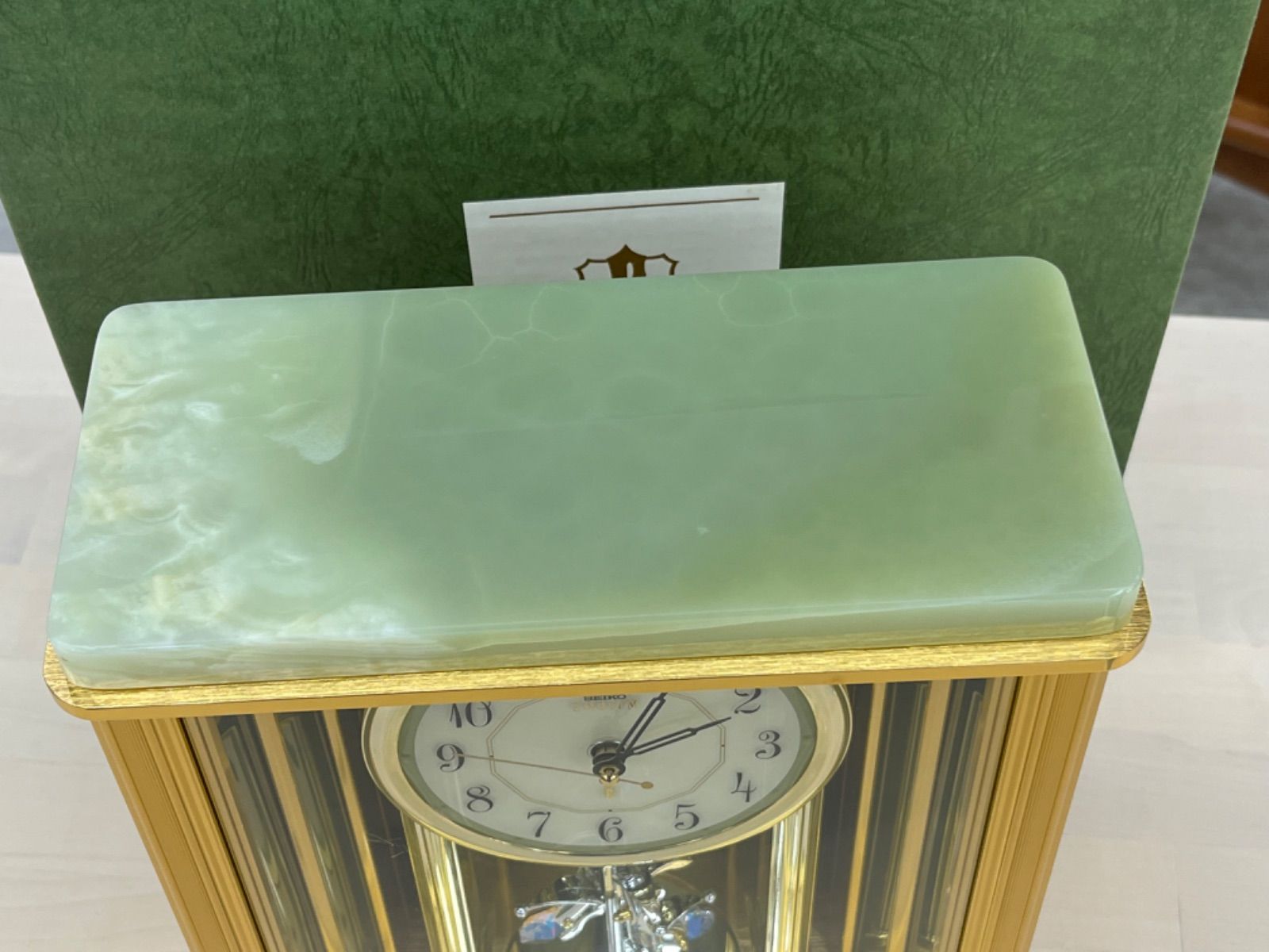 セイコー 置時計 エンブレム 美品 - メルカリ