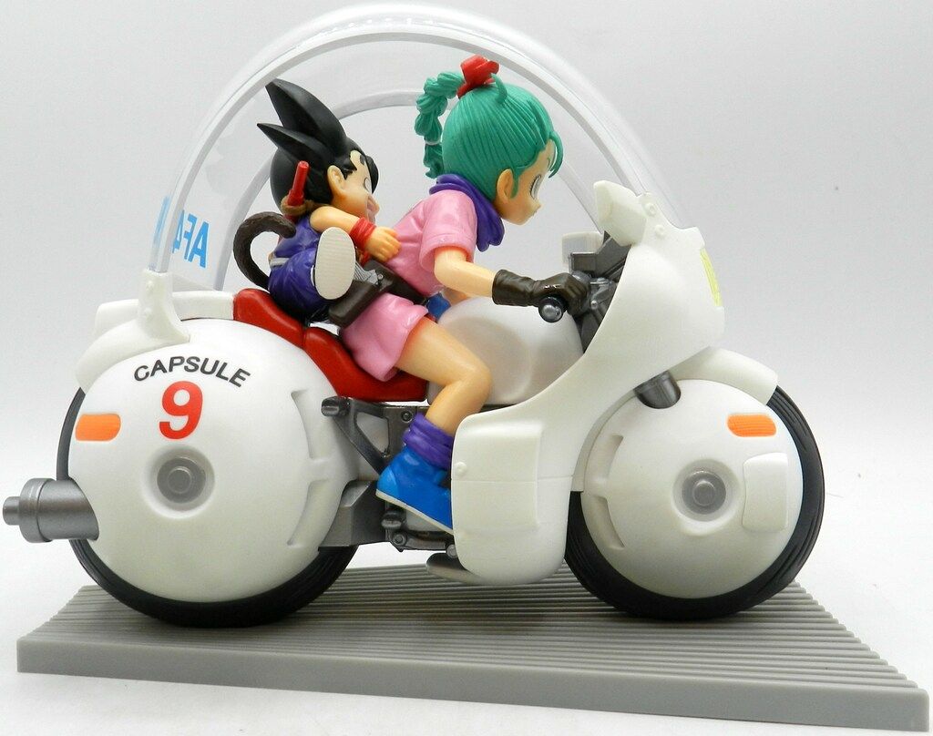 ★☆BANDAI　一番くじドラゴンボール A賞孫悟空&ブルマ　バイクフィギュア 一番くじ ドラゴンボール Fantastic Adventure A賞 孫悟空