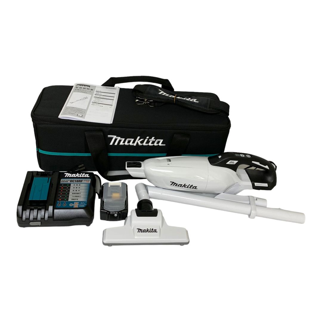 マキタ Makita 充電式クリーナー CL284FD バッテリ/充電器/ケース付 中古美品KON