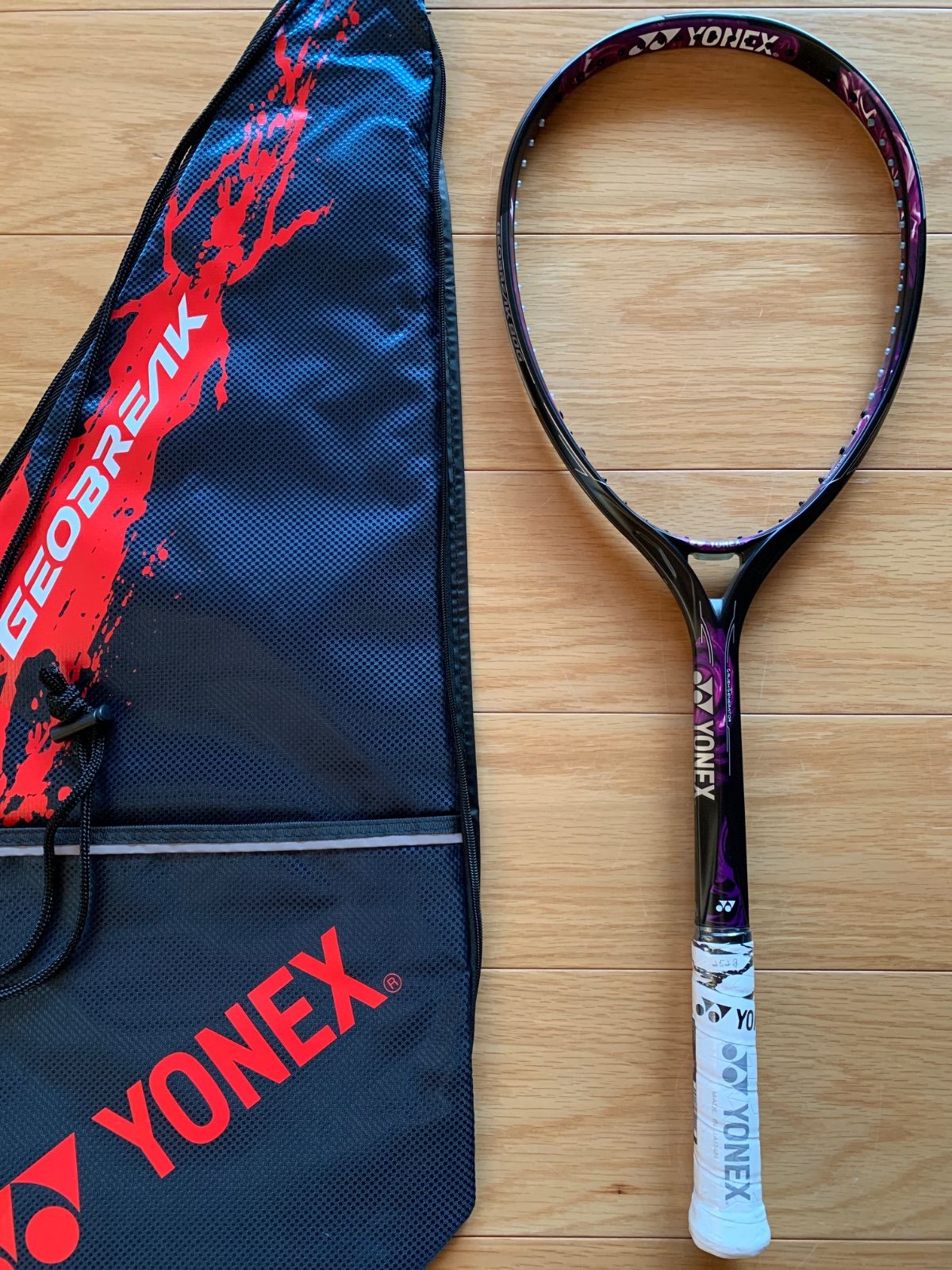 ジオブレイク80G UL0 ジオブレイク80G UL0 ソフトテニス ラケット 超美品 YONEX ジオ