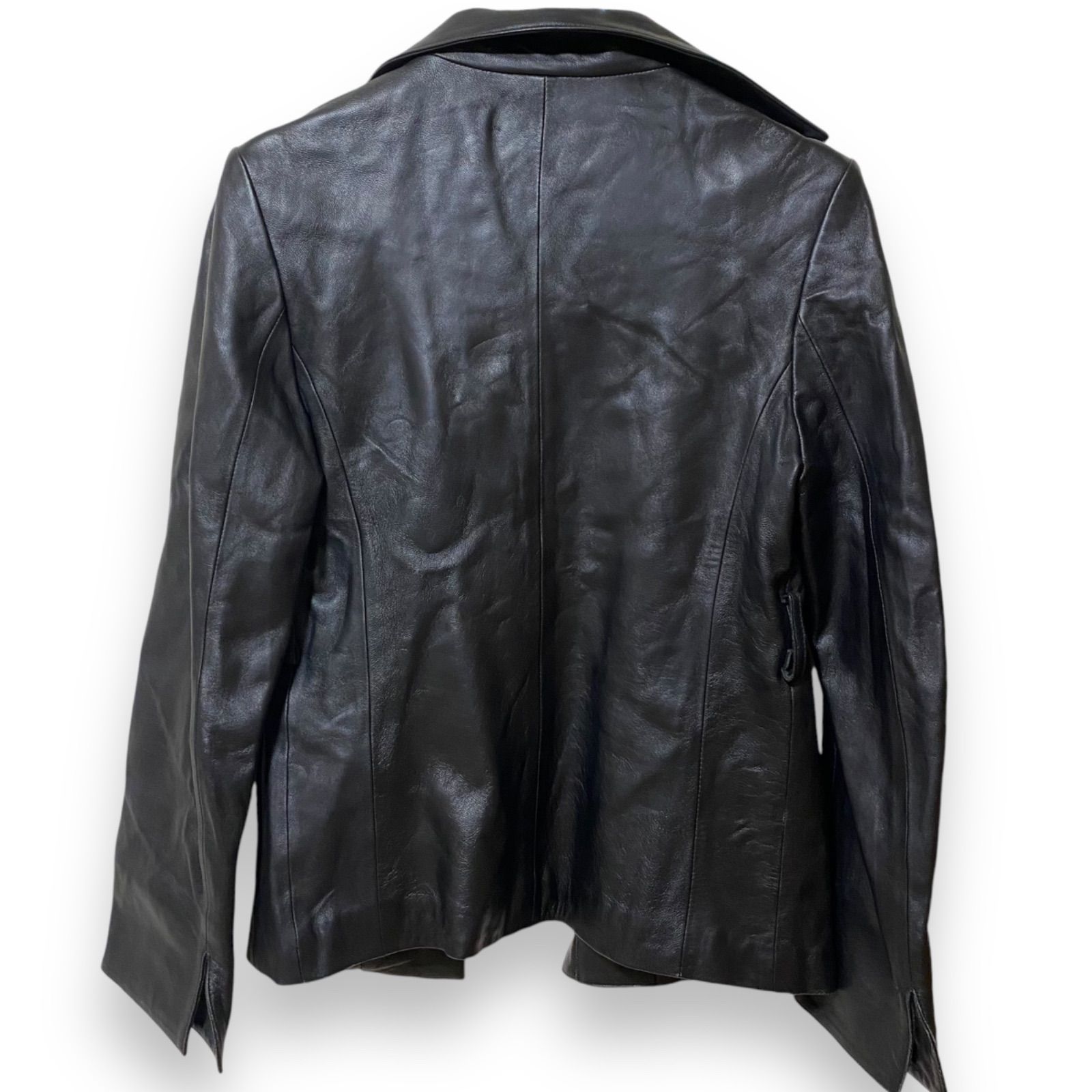 zenith ゼニス レディース アウター レザージャケット 黒