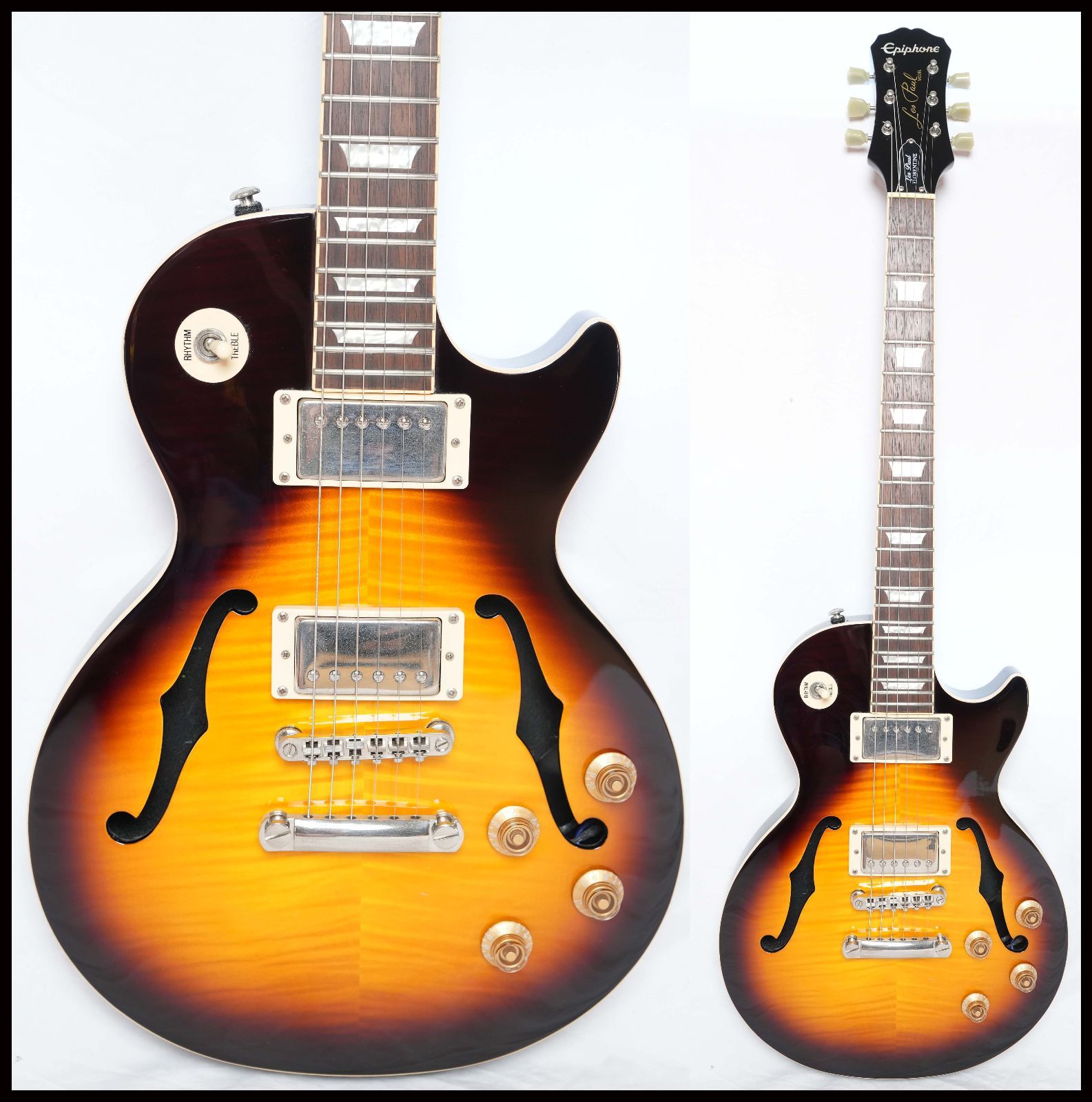 Epiphone by Gibson Les Paul Standard FLORENTINE PRO VS セミホロウレスポール 2014年製