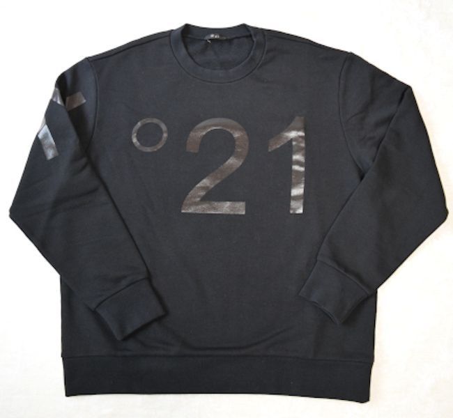 新品・未使用】N°21 KIDS ロゴ スウェットシャツ ブラック ...