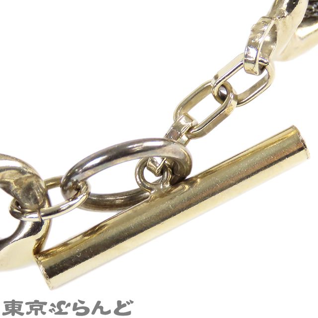 CHANEL メッシュブレスレット 約17cm シャネル CHANEL メッシュ チェーン ブレスレット 06A ゴールドx