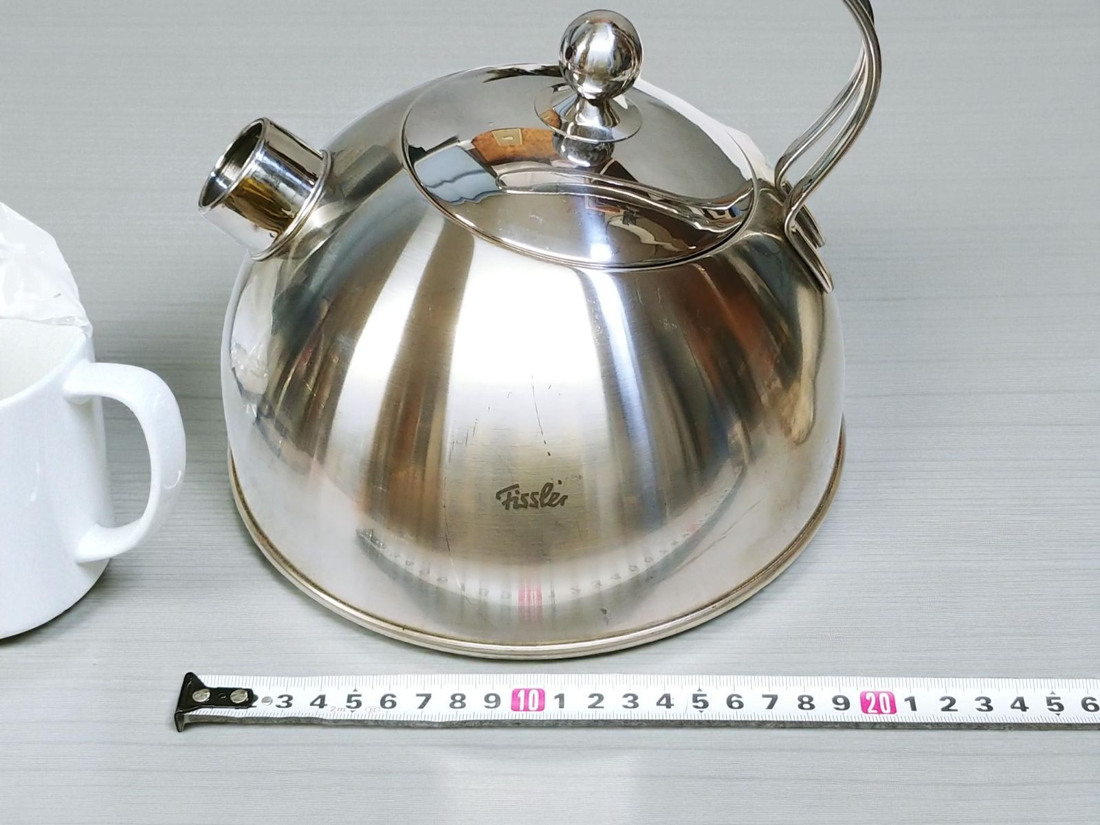 フィスラー ケトル ドイツ製 やかん Fissler Germay ステンレス 中古