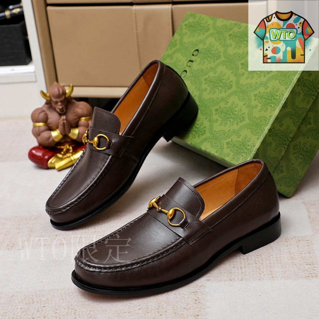 GUCCIグッチ ビジネス 革靴04-3 - メルカリ
