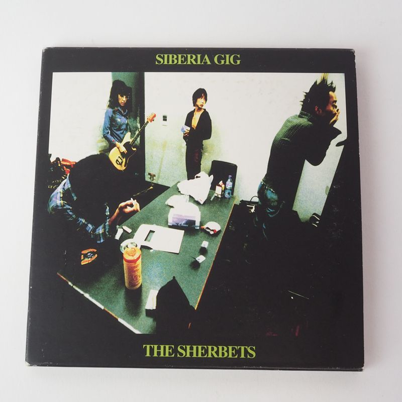 SHERBETS/SIBERIA 紙ジャケット　レンタル使用品 SHERBETS SIBERIA GIG シャーベッツ (紙ジャケット仕様) SSR-002