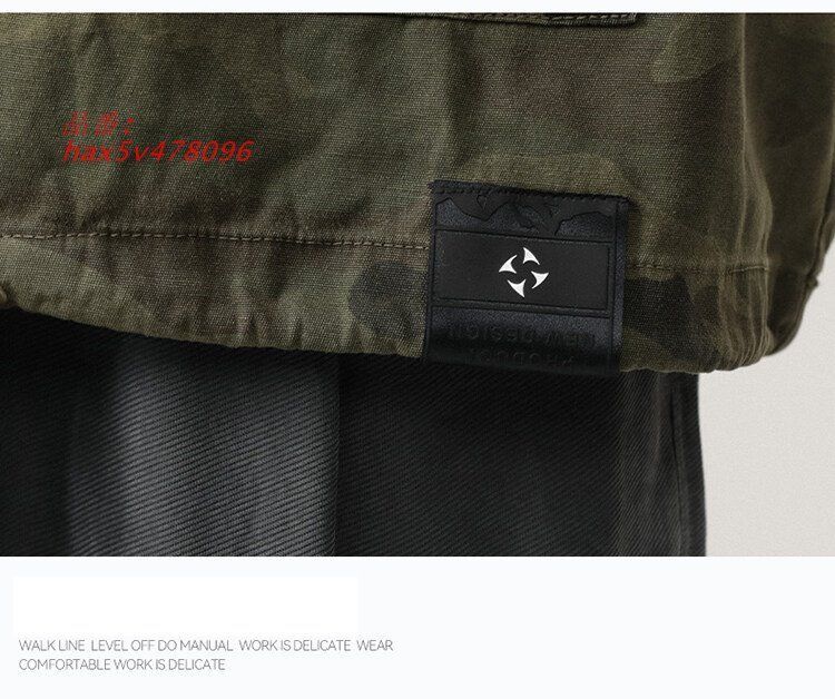 ハーフジップ フード付き