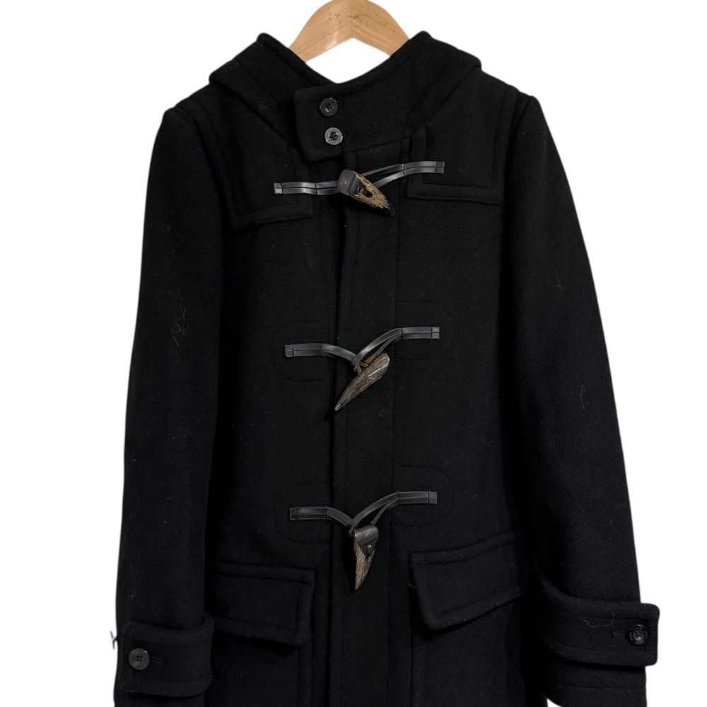 HYKE ブラック ダッフルコート S HYKE(ハイク)】DOUBLE FACE DUFFLE COAT｜PARIGOT ONLINE