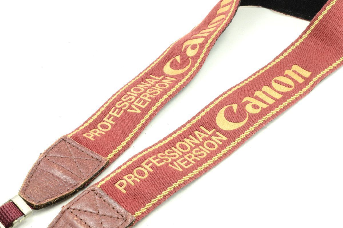 良品】Canon プロストラップ PROFESSIONAL VERSION - メルカリ