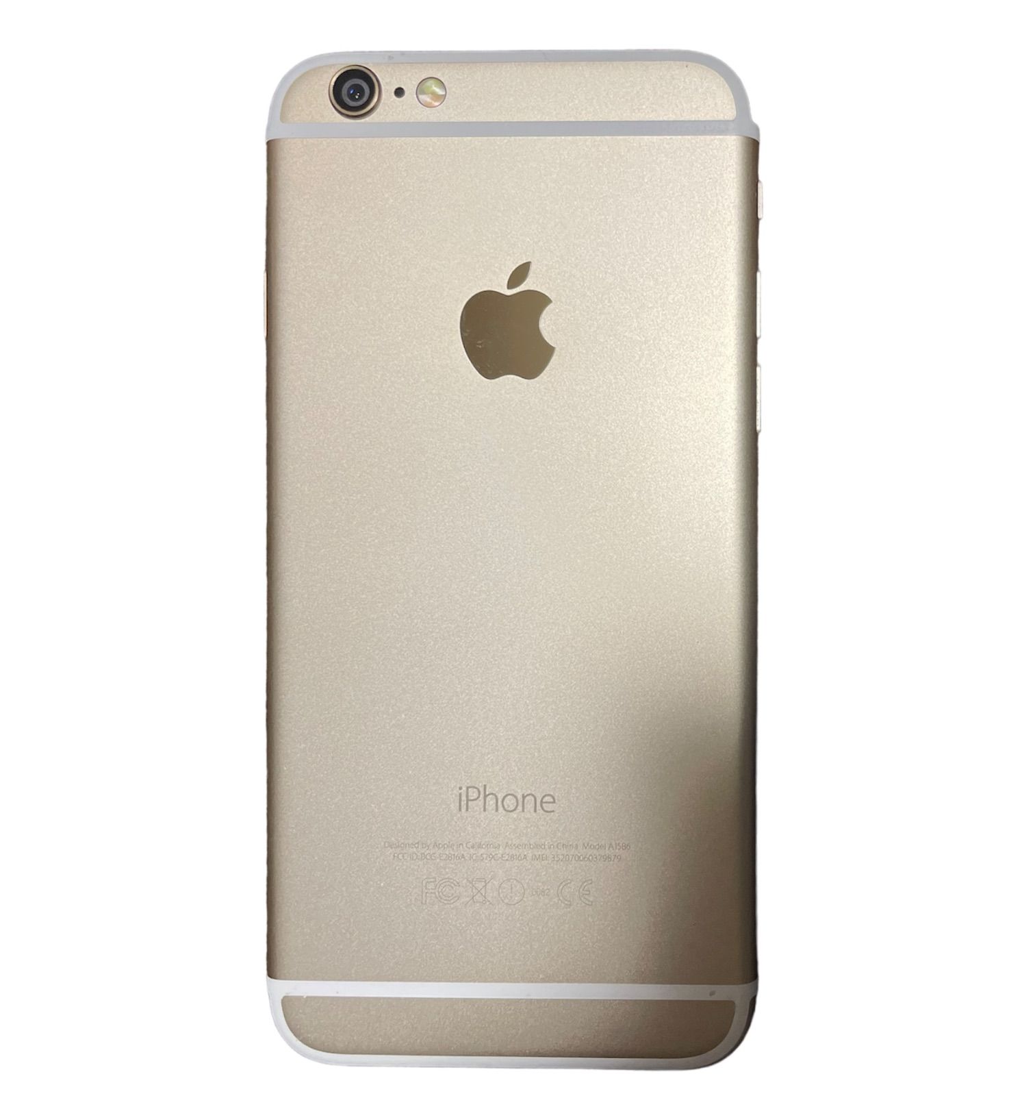 iPhone6 GOLD 64GB SIMロックあり( au ) ネットワーク利用制限◯ 初期