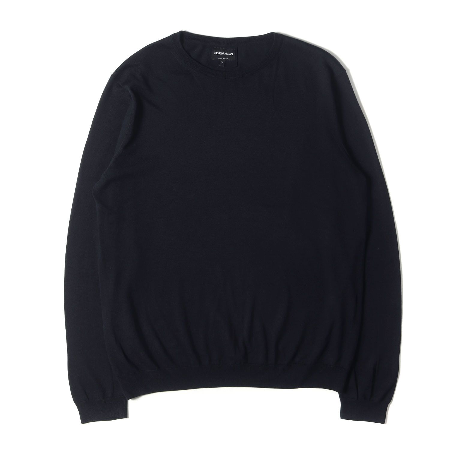 Giorgio Armani ニットセーター サイズ50 GIORGIO ARMANI ジョルジオアルマーニ ニット サイズ:50 / シルク