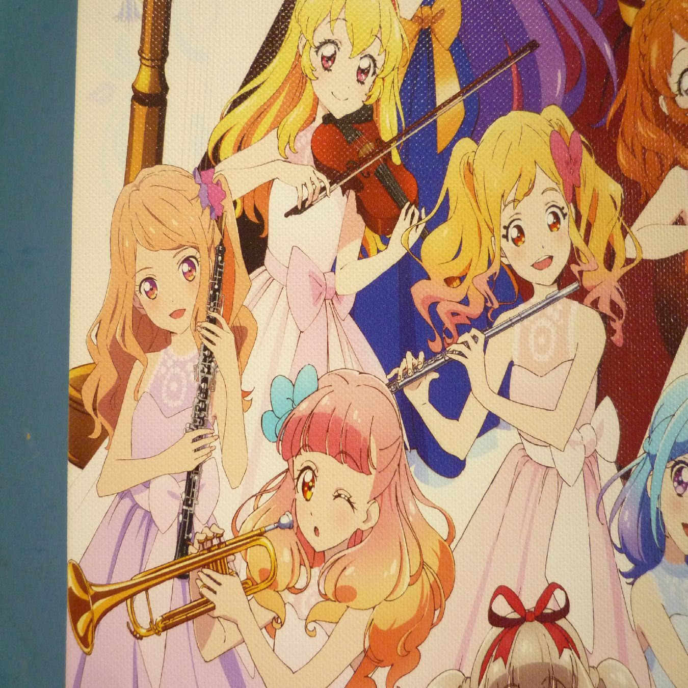 アイカツ オケカツ キャンバスアート F4号 333×242㎜ 非売品 アート 