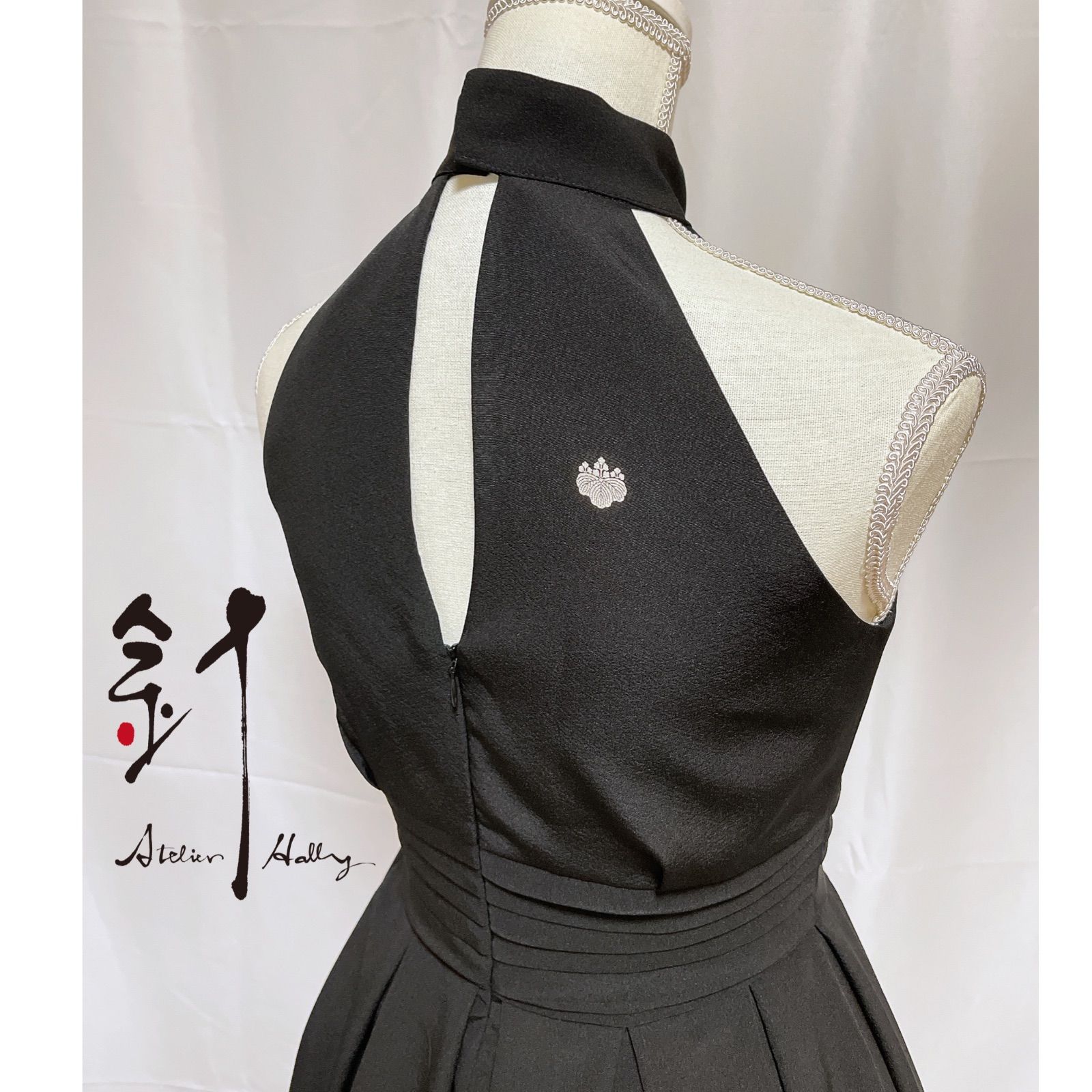 留袖リメイク アメリカンスリーブドレス<ボレロ付き> - メルカリ