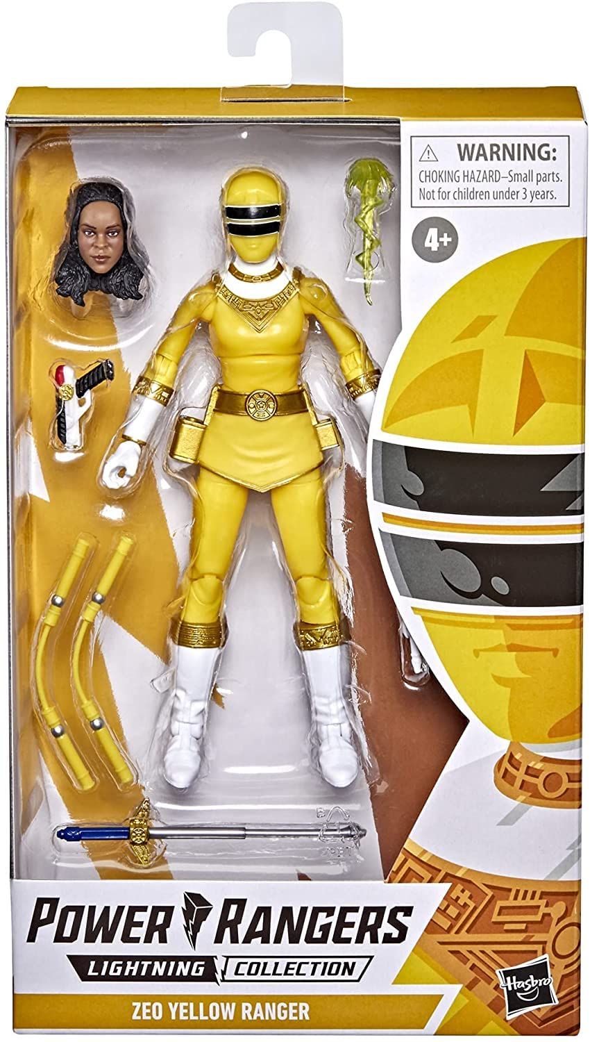 ハズブロ パワーレンジャー ライトニングコレクション 6インチ アクションフィギュア 『ジオ』 イエローレンジャー/POWER RANGERS 2022 LIGHTNING COLLECTION ZEO YELLOW RANGER スーパー戦隊 特撮 海外  