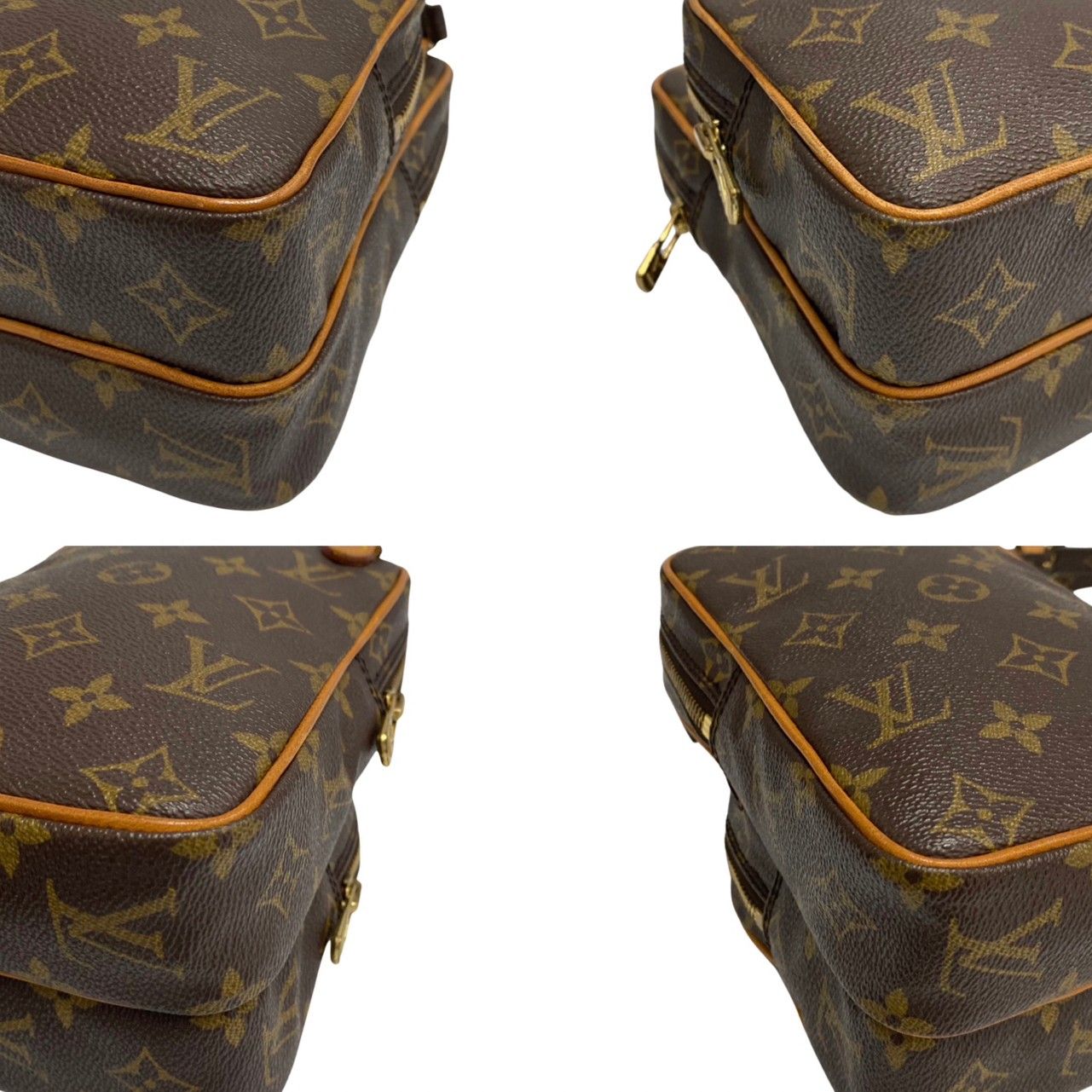 極 美品 LOUIS VUITTON ルイヴィトン ミニアマゾン モノグラム レザー