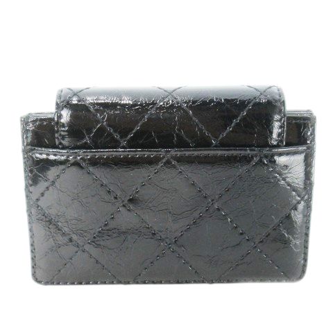 Matin Kim マーティンキム カードケース 名刺 ミニ財布 ブラック 〇〇