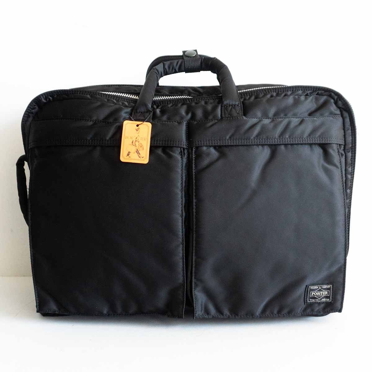 未使用】PORTER 【タンカー 3WAY ブリーフケース】 2層 ポーター ビジネスバッグ リュック ショルダー ナイロン TANKER BAG  u2408069 - メルカリ