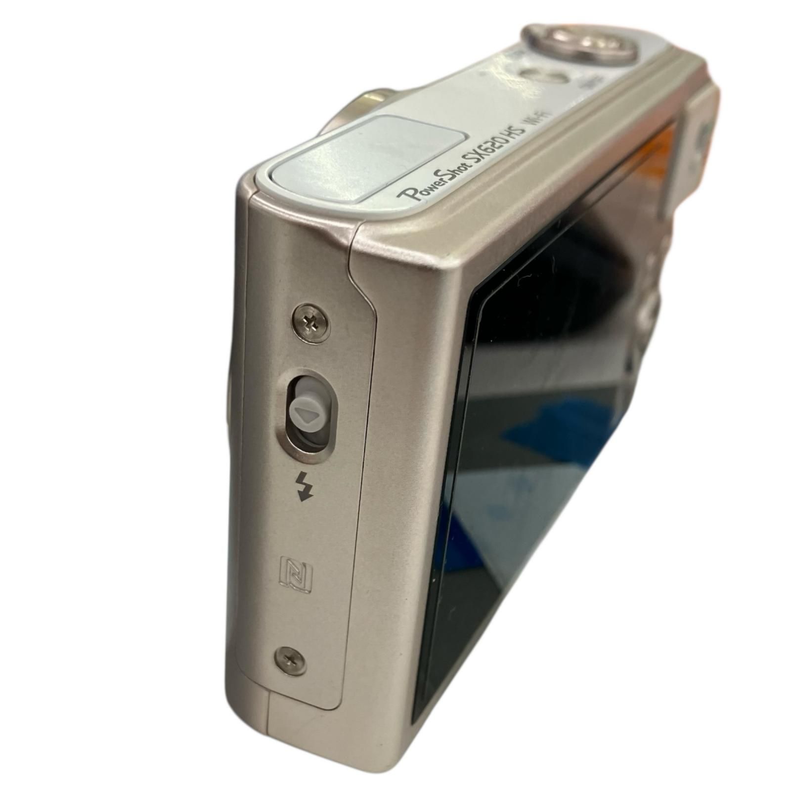  186001 動作未 canon キャノン デジタルカメラ PowerShot SX 620 HS ホワイト系 その他 デジタルカメラ