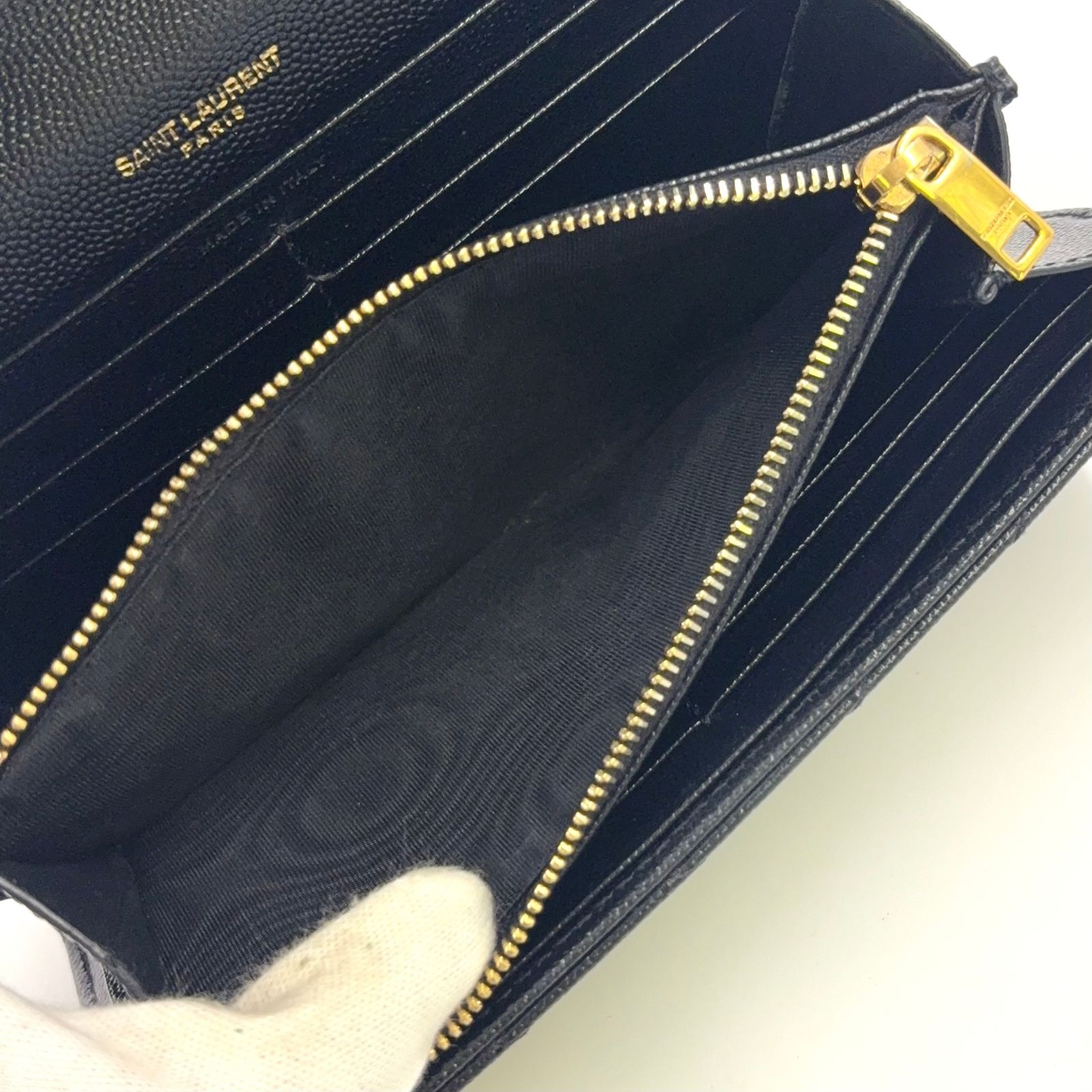 ブラック 長財布