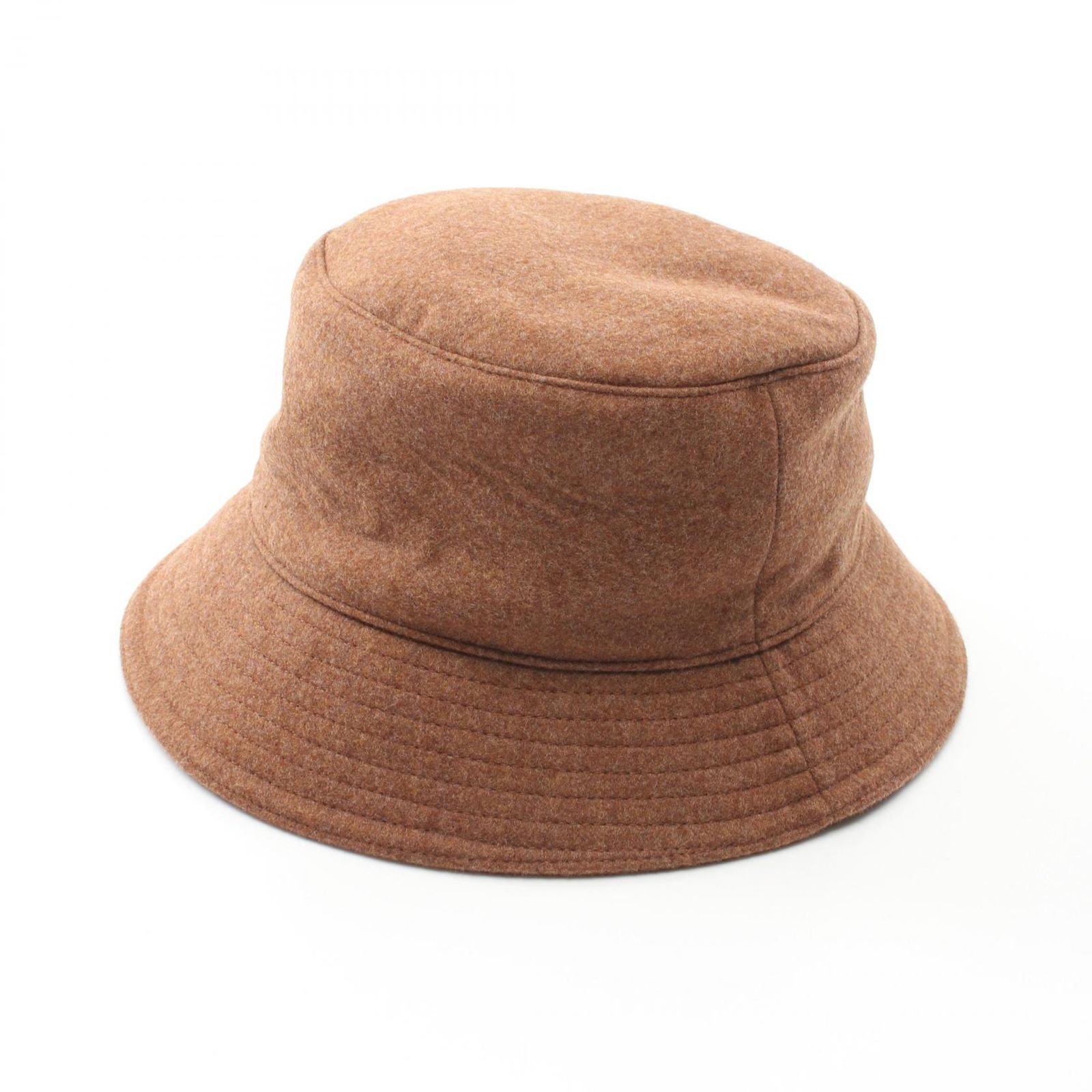 新品同様 エルメス 帽子 ハット セリエ グレー コットンキャンバス