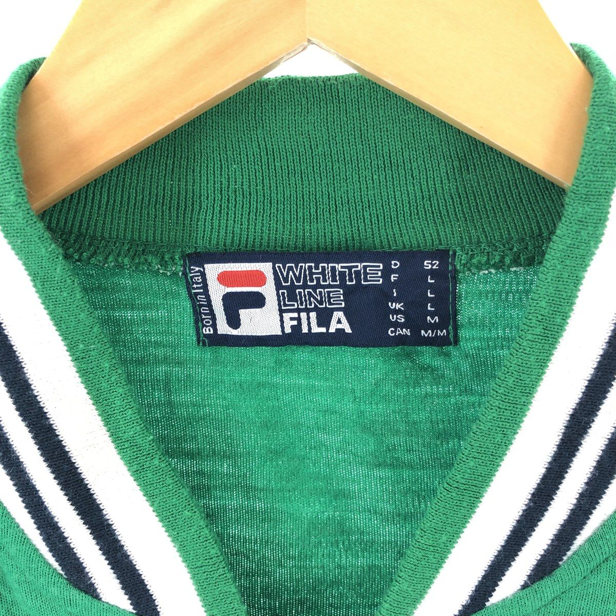 古着 フィラ FILA WHITE LINE スウェットブルゾン メンズM相当