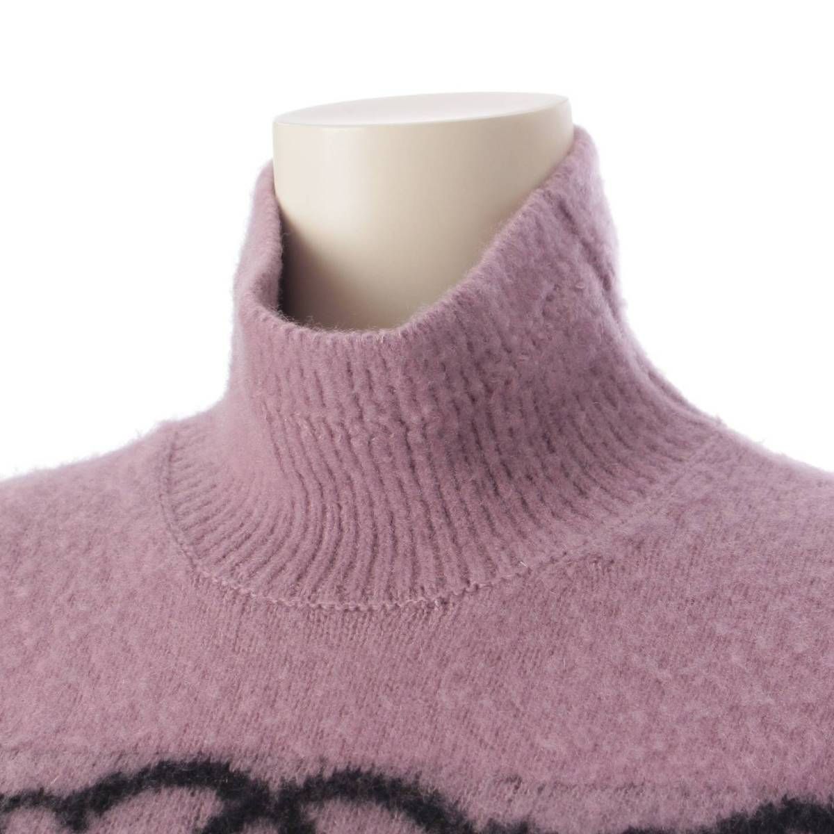 シャネル カシミヤ シルク ココマーク スター タートルネック ニット  