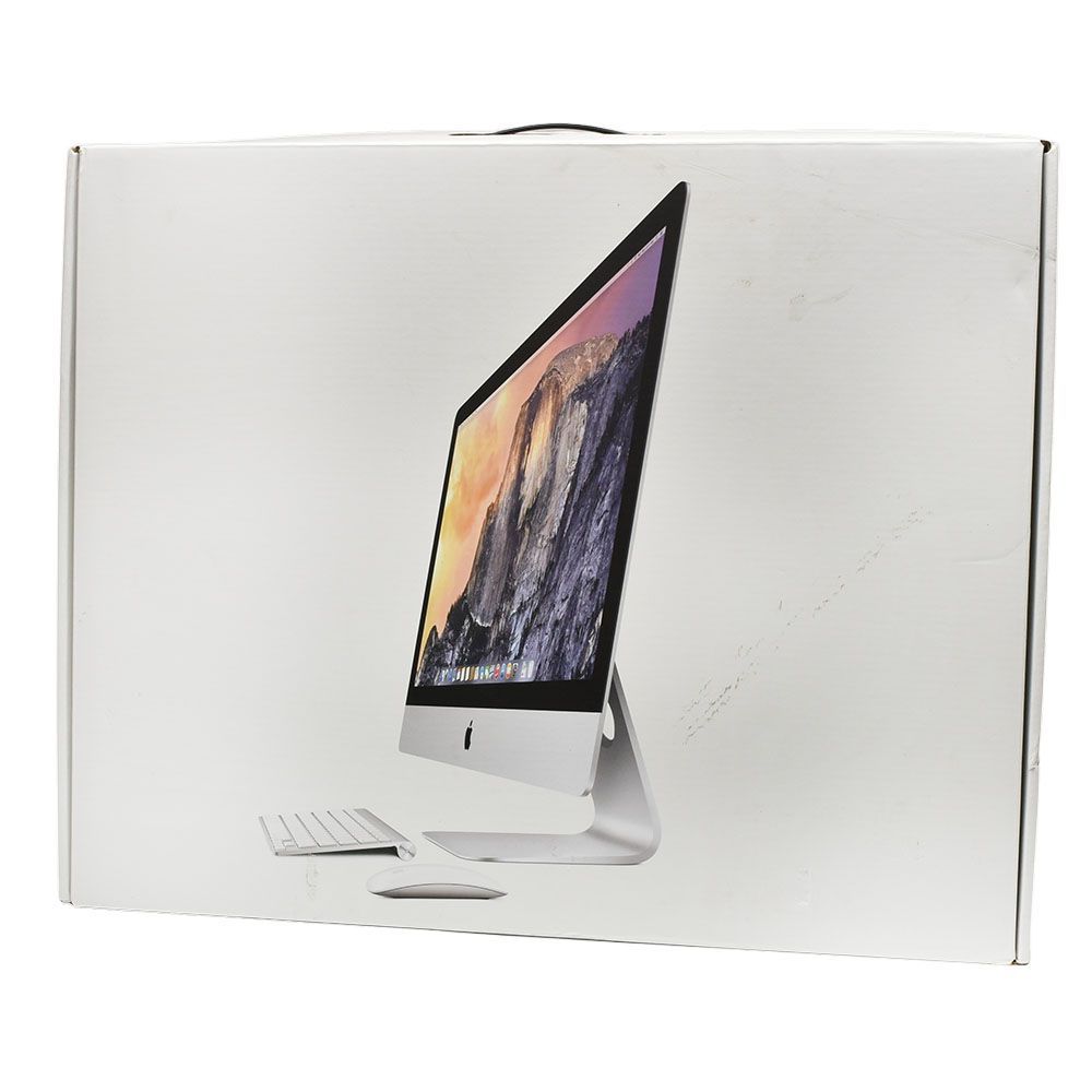 Apple iMac 27 Late 2013 元箱 緩衝材 化粧箱 中古品 8-1 専用箱 空箱 