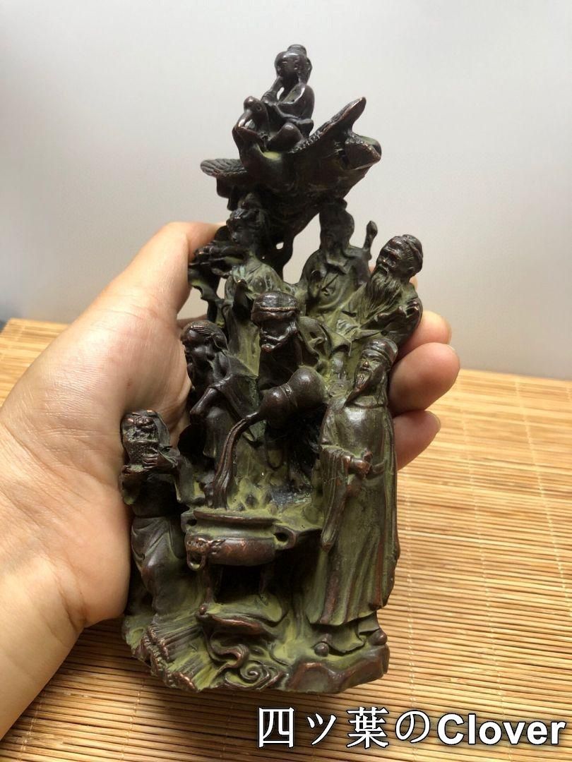銅 細工 八仙過海銅像 居宅 風水 開運 招財 装飾品 工芸品 置物 銅 細工 八仙過海銅像 居宅 風水 開運 招財 装飾品 工芸品 置物 - メルカリ