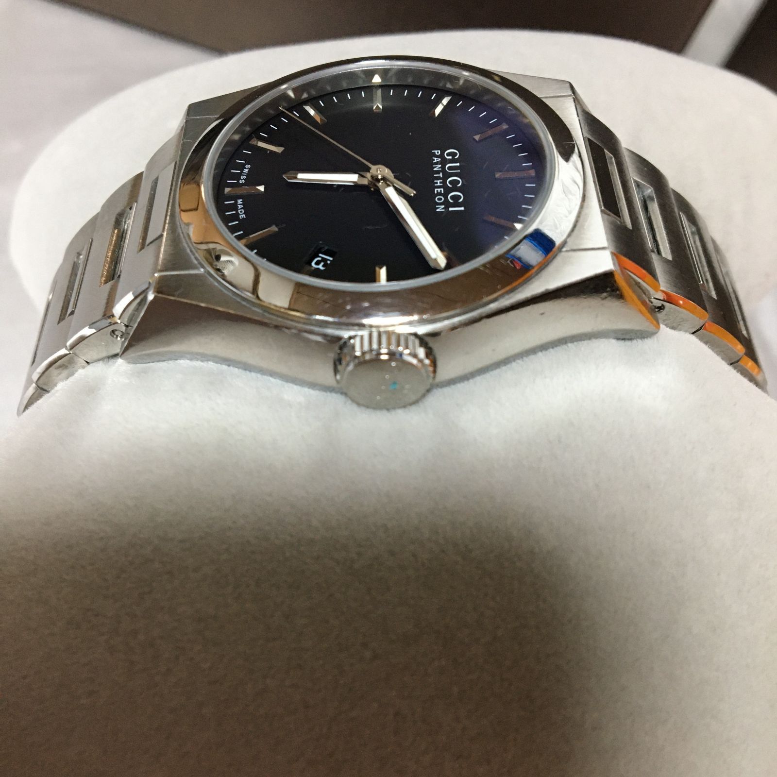 GUCCI パンテオン 腕時計 115.4 YA115510 グッチ - メルカリ