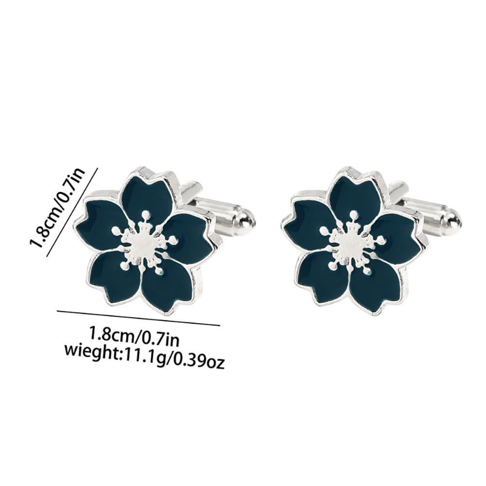 在庫セール】Yierda おもしろ シルバー ゴールド カフスボタンメンズ