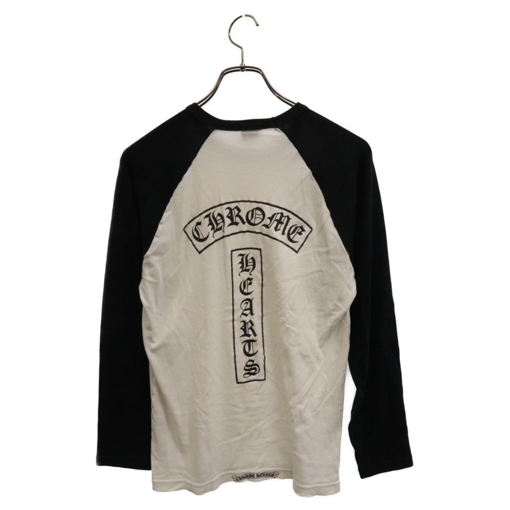 CHROME HEARTSドモデル ヴァインダガーラグラン長袖Tシャツ CHROME HEARTS (クロムハーツ) OLD Vine Dagger LS Tee オールドモデル