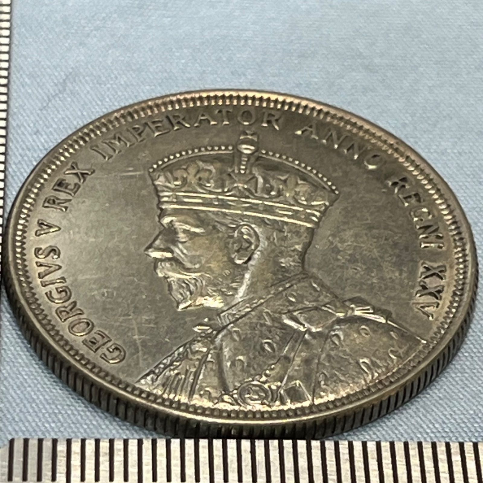 銀貨】1935年 カナダ 1ドル銀貨／ジョージ5世戴冠25周年記念 “Voyageur
