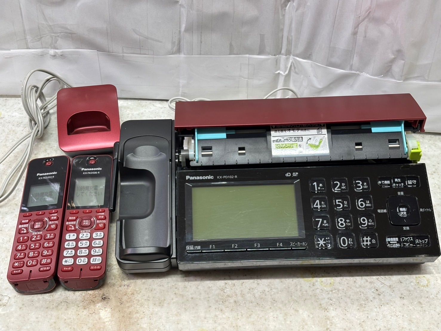 ◎Panasonic パーソナルファクス FAX おたっくす KX-PD102DL