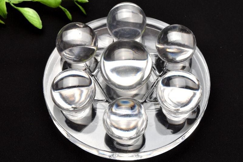 本水晶 19-24mm 七星陣 置物 1個売り パワーストーン 天然石 _CRG87