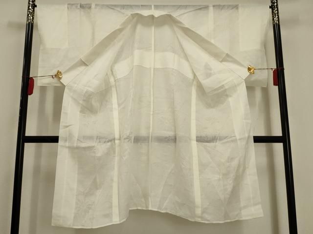 平和屋着物＊夏物 長襦袢 無双仕立て 草花紋紗 AABA5550sx