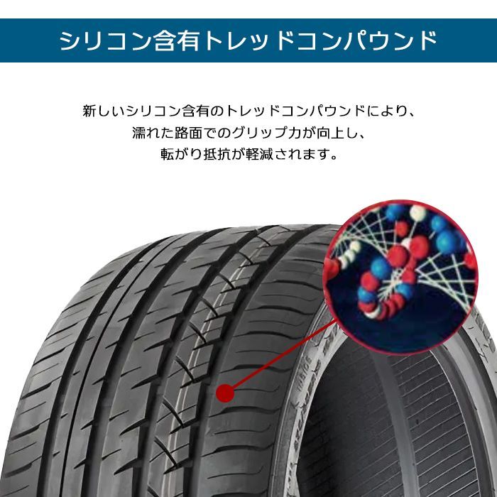 新品】195/45R17-85W FRONWAY EURUS08 ／17インチ 輸入サマータイヤ4本 