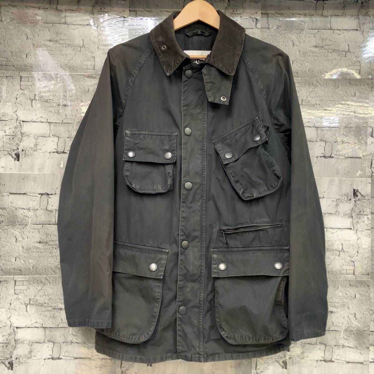 17SS Barbour × White Mounteneering バブアー × ホワイトマウンテニアリング OVERDYED JACKET  ジャケット サイズ36 ブラック - メルカリ